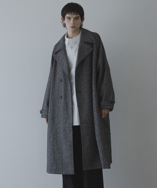 く*ろ様 remer WOOL OVERSIZE LONG COAT (3way WOOL OVERSIZE LONG COAT (3way) / ウールオーバーサイズロングコート