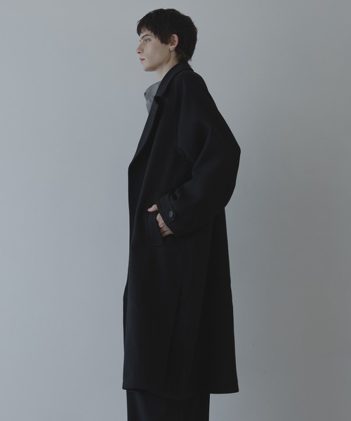 remer(リメール)の「WOOL OVERSIZE LONG COAT (3way) / ウールオーバーサイズロングコート(その他アウター・メンズ・ブラック/ブラウン/チャコールグレー・SMALL/X-SMALL/LARGE/MEDIUM)」の17枚目の写真