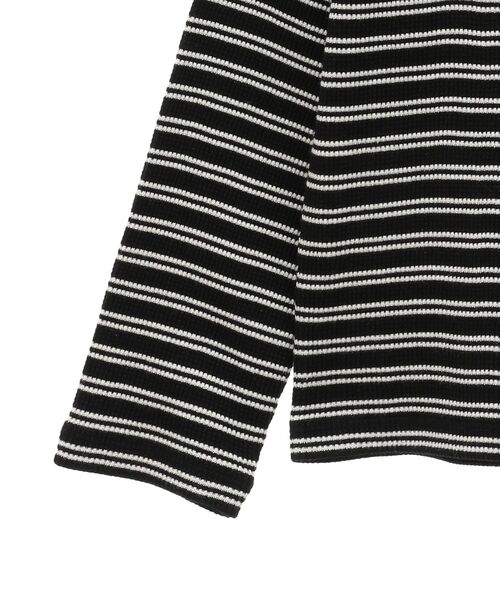 AMERICAN HOLIC（アメリカンホリック）の「ショルダーギャザーワッフルプルオーバー（Tシャツ/カットソー・レディース・アイボリー/ブラック・L/M）」の17枚目の写真