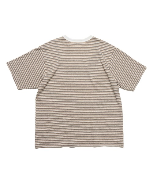 uniform experiment(ユニフォームエクスペリメント)の「MULTI BORDER TEE(Tシャツ/カットソー・メンズ・ブルー/ベージュ・3/2/4/1)」の6枚目の写真