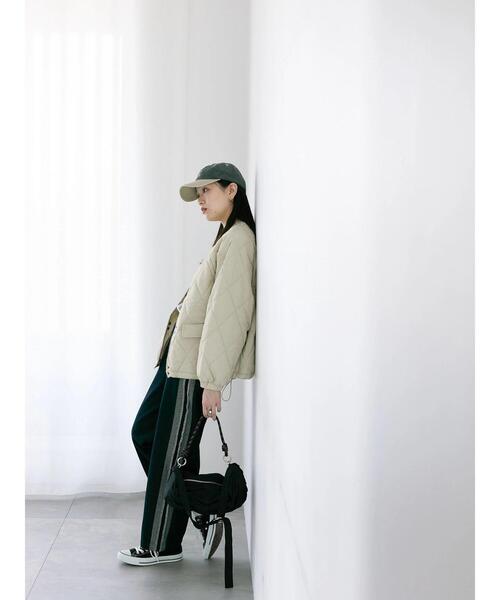 Samansa Mos2 blue（サマンサモスモスブルー）の「◎切替デニムパンツ（その他パンツ・レディース・ネイビー/ブラック・F）」の18枚目の写真