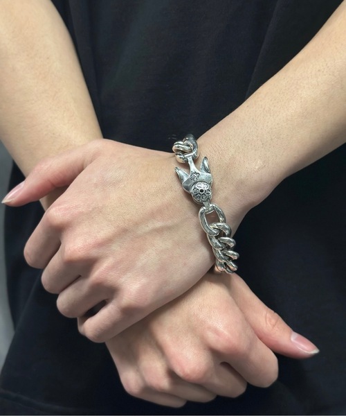 セール】【B-925 SILVER】925ブレスレット b925-b232-100g