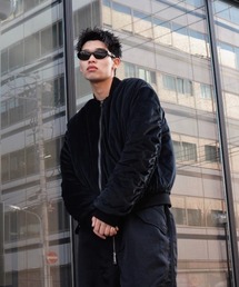 GEN_DAI | GEN_DAI/ゲンダイ/VELVET BOMBER JACKET(ブルゾン)