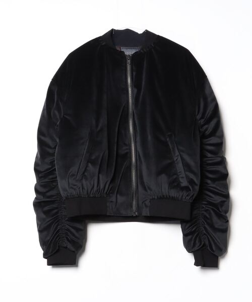 GEN_DAI（ゲンダイ）の「GEN_DAI/ゲンダイ/VELVET BOMBER JACKET（ブルゾン・メンズ・ブラック・0/1）」の3枚目の写真