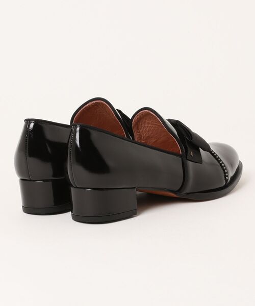 LANVIN en Bleu(ランバンオンブルー)の「リボンモチーフスリッポンパンプス(パンプス・レディース・ベージュ/ブラック・23.0cm/23.5cm/24.0cm/24.5cm/22.5cm)」の3枚目の写真