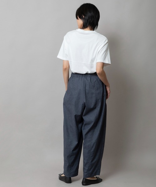 Munich（ミューニック）の「ヘンプシャンブレーバレルパンツ（その他パンツ・レディース・ブラック/グレー/ネイビー・XS/S/M）」の10枚目の写真