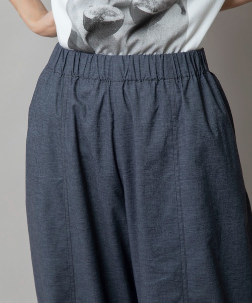 Munich（ミューニック）の「ヘンプシャンブレーバレルパンツ（その他パンツ・レディース・ブラック/グレー/ネイビー・XS/S/M）」の15枚目の写真