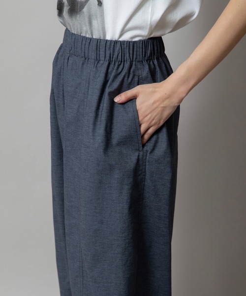 Munich（ミューニック）の「ヘンプシャンブレーバレルパンツ（その他パンツ・レディース・ブラック/グレー/ネイビー・XS/S/M）」の16枚目の写真