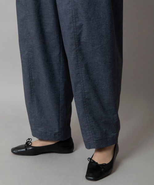 Munich（ミューニック）の「ヘンプシャンブレーバレルパンツ（その他パンツ・レディース・ブラック/グレー/ネイビー・XS/S/M）」の17枚目の写真