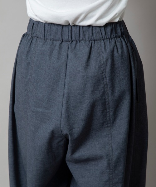 Munich（ミューニック）の「ヘンプシャンブレーバレルパンツ（その他パンツ・レディース・ブラック/グレー/ネイビー・XS/S/M）」の18枚目の写真