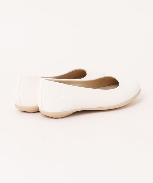 国内配送 PUMA W YONGI FLAT WARM WHITE PUMA プーマ W YONGI FLAT ヨンギ フラット 394159 ABC-MART限定