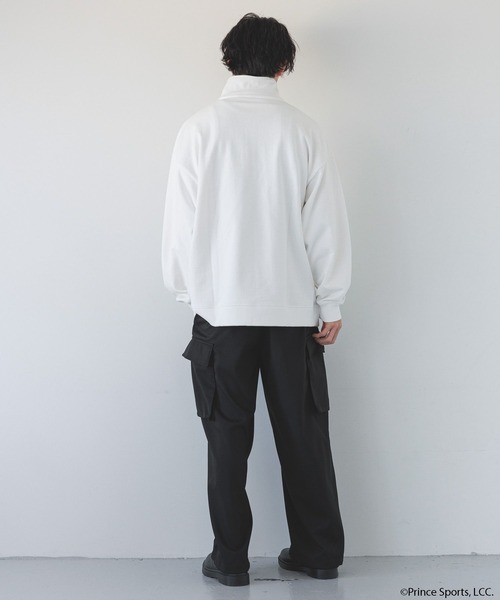 LOWRYS FARM（ローリーズファーム）の「princeハーフＺＩＰプルオーバー　 290743（スウェット・メンズ・グレー/グリーン/オフホワイト・FREE）」の17枚目の写真