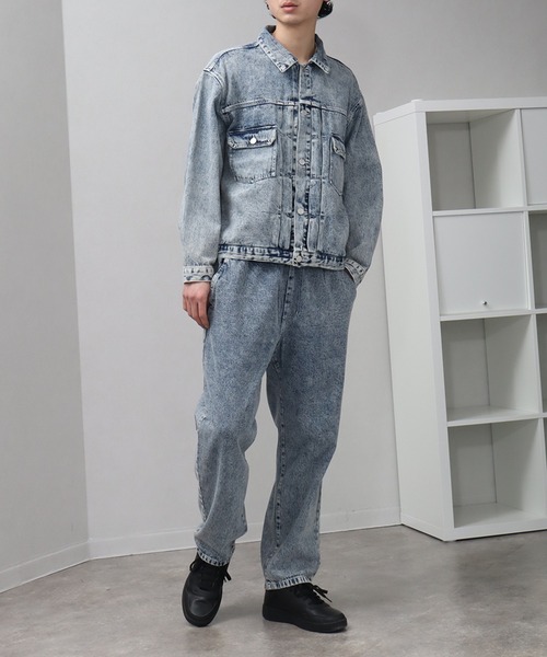 CORPUS SELECT(コーパストーキョー)の「デニム イージーパンツ(その他パンツ・メンズ・ブルー系その他2/ブラック系その他2/ブルー系その他/ブラック系その他・LL/L/M)」の9枚目の写真