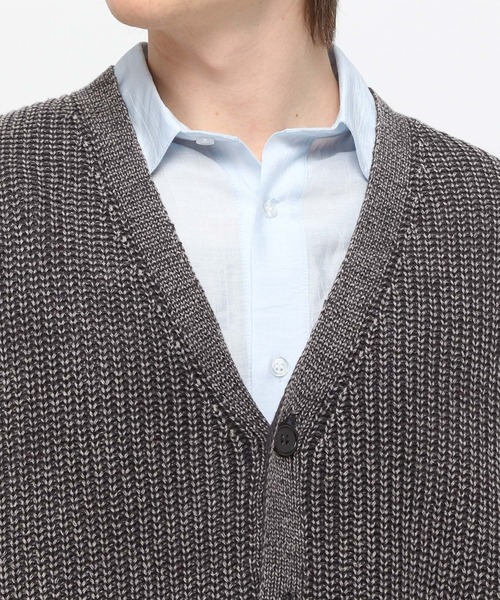 3.3 Field Trip （3.3フィールドトリップ）の「3.3 Field Trip／ピグメントニットカーディガン（ニット/セーター・メンズ・ブラック/ネイビー・FREE）」の17枚目の写真