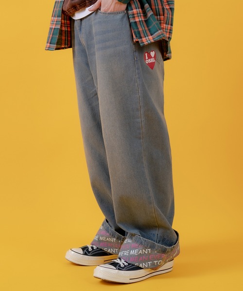 improves（インプローブス）の「プリント使い ロールアップ デニムパンツ（デニムパンツ・メンズ・ブルー系/ブラック系/ブルー/ブラック・MEDIUM/LARGE）」の4枚目の写真