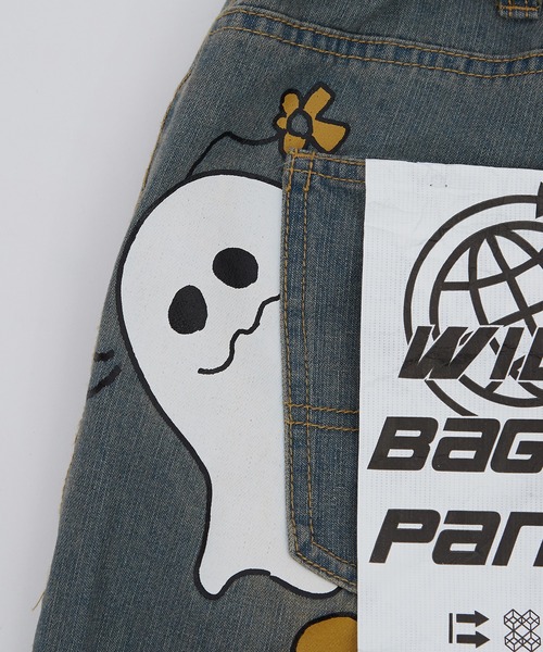 improves（インプローブス）の「プリント使い ロールアップ デニムパンツ（デニムパンツ・メンズ・ブルー系/ブラック系/ブルー/ブラック・MEDIUM/LARGE）」の13枚目の写真