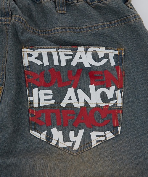 improves（インプローブス）の「プリント使い ロールアップ デニムパンツ（デニムパンツ・メンズ・ブルー系/ブラック系/ブルー/ブラック・MEDIUM/LARGE）」の14枚目の写真