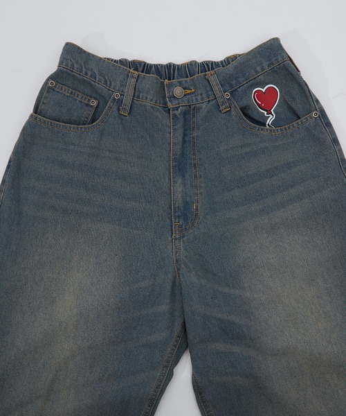 improves（インプローブス）の「プリント使い ロールアップ デニムパンツ（デニムパンツ・メンズ・ブルー系/ブラック系/ブルー/ブラック・MEDIUM/LARGE）」の7枚目の写真