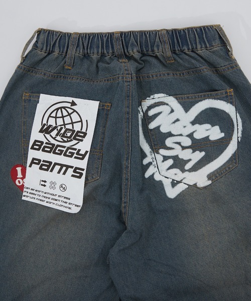 improves（インプローブス）の「プリント使い ロールアップ デニムパンツ（デニムパンツ・メンズ・ブルー系/ブラック系/ブルー/ブラック・MEDIUM/LARGE）」の8枚目の写真