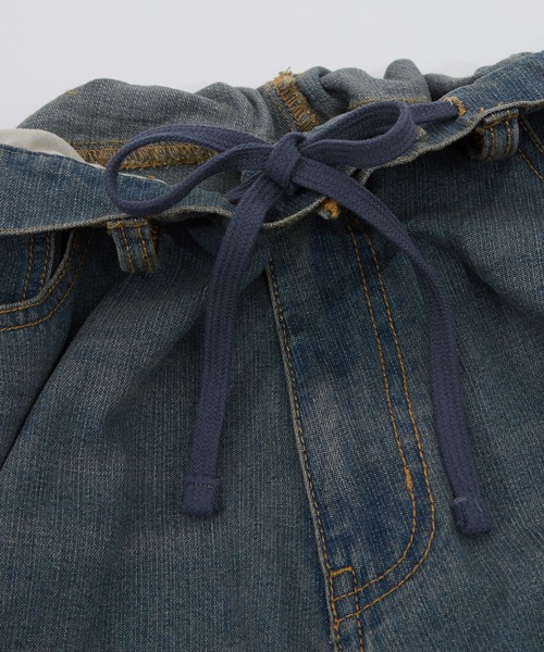 improves（インプローブス）の「プリント使い ロールアップ デニムパンツ（デニムパンツ・メンズ・ブルー系/ブラック系/ブルー/ブラック・MEDIUM/LARGE）」の10枚目の写真