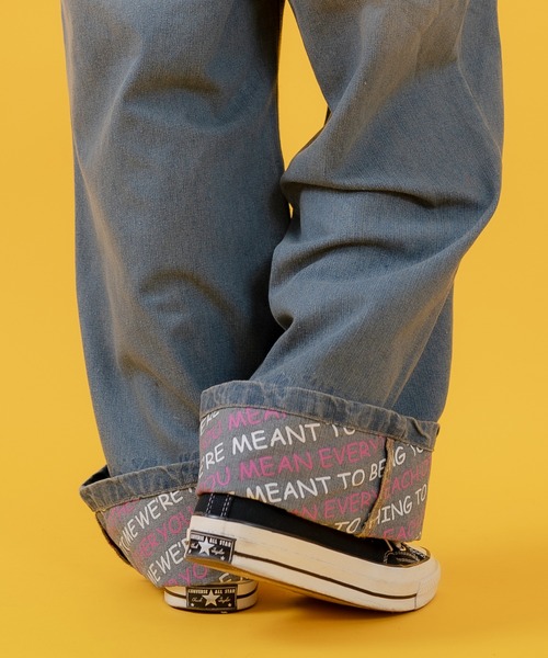 improves（インプローブス）の「プリント使い ロールアップ デニムパンツ（デニムパンツ・メンズ・ブルー系/ブラック系/ブルー/ブラック・MEDIUM/LARGE）」の22枚目の写真