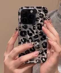 c.u.l（シーユーエル）の「ヒョウ柄 レオパード柄 クリア iPhoneカバー アイフォンケース ipc731（スマホケース/カバー）」