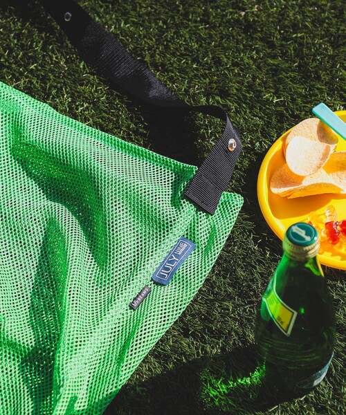 bpr BEAMS(ビーピーアール ビームス )の「【別注】JULY NINE / SUSHI SACK LARGE MESH(エコバッグ/サブバッグ・レディース・ホワイト/ブラック/サックスブルー/オレンジ/グリーン・ONE SIZE)」の9枚目の写真