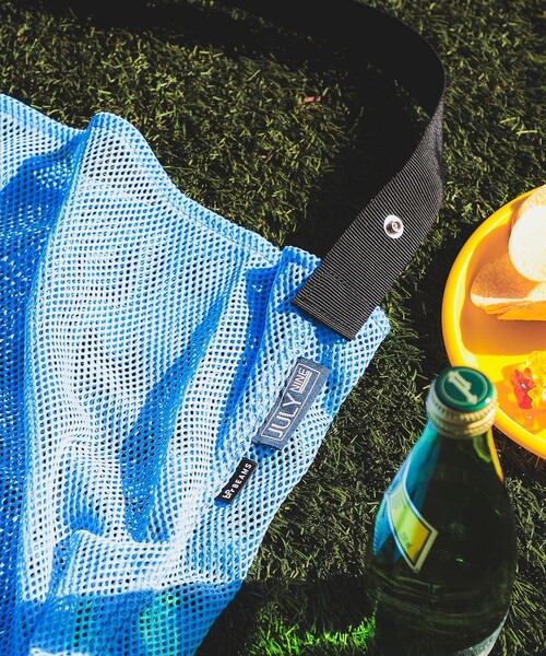 bpr BEAMS(ビーピーアール ビームス )の「【別注】JULY NINE / SUSHI SACK LARGE MESH(エコバッグ/サブバッグ・レディース・ホワイト/ブラック/サックスブルー/オレンジ/グリーン・ONE SIZE)」の10枚目の写真