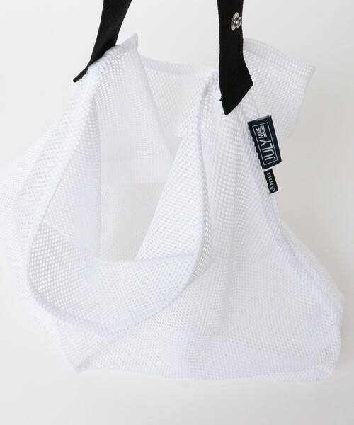 bpr BEAMS(ビーピーアール ビームス )の「【別注】JULY NINE / SUSHI SACK LARGE MESH(エコバッグ/サブバッグ・レディース・ホワイト/ブラック/サックスブルー/オレンジ/グリーン・ONE SIZE)」の21枚目の写真