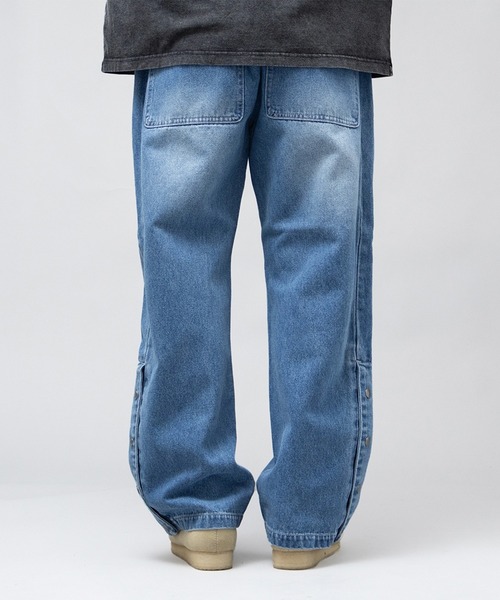 PATRIOT Denim Pants ブルー W30 裾ボタン デニム パンツ PATRIOT Denim Pants ブルー W30 裾ボタン デニム パンツ