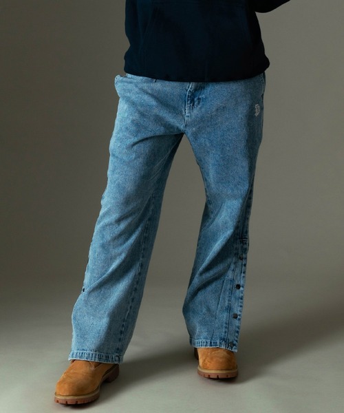 EXAMPLE DENIM SIDE BUTTONS PANTS（デニムパンツ）｜EXAMPLE