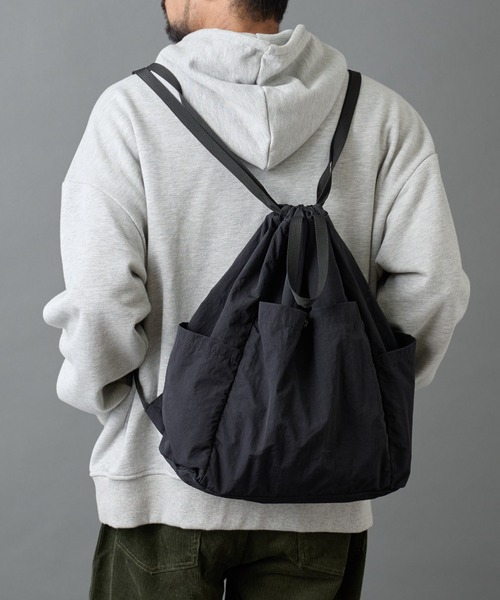 セール】超軽量180g ソフトナイロンナップサック（バックパック