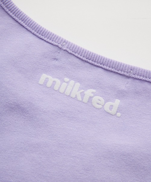 MILKFED.(ミルクフェド)の「OUI PUFF SLEEVE TOP(Tシャツ/カットソー・レディース・ライトパープル/ブラック/ホワイト・S/M)」の21枚目の写真