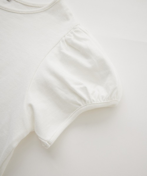 MILKFED.(ミルクフェド)の「OUI PUFF SLEEVE TOP(Tシャツ/カットソー・レディース・ライトパープル/ブラック/ホワイト・S/M)」の19枚目の写真