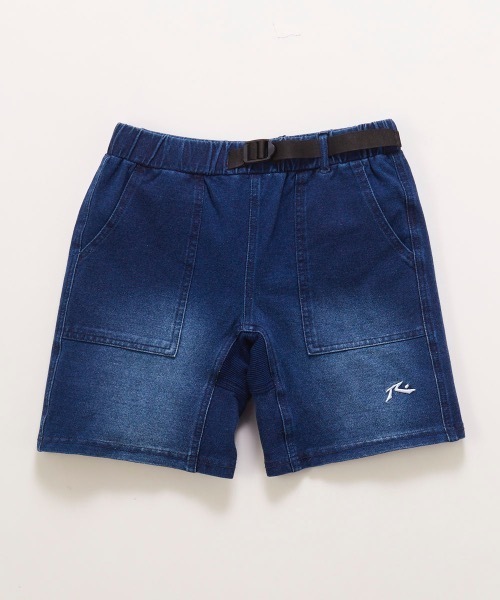 RUSTY(ラスティ)の「【RUSTY/ラスティー】キッズカットデニムショーツ(その他パンツ・キッズ・インディゴブルー/ブルー・130/140/150/160)」の6枚目の写真