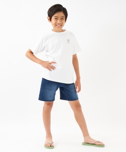 RUSTY(ラスティ)の「【RUSTY/ラスティー】キッズカットデニムショーツ(その他パンツ・キッズ・インディゴブルー/ブルー・130/140/150/160)」の7枚目の写真