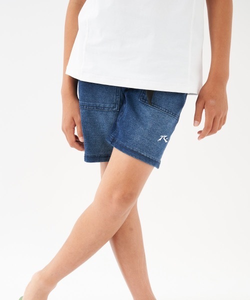 RUSTY(ラスティ)の「【RUSTY/ラスティー】キッズカットデニムショーツ(その他パンツ・キッズ・インディゴブルー/ブルー・130/140/150/160)」の13枚目の写真