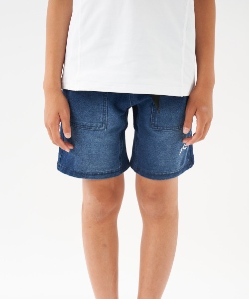 RUSTY(ラスティ)の「【RUSTY/ラスティー】キッズカットデニムショーツ(その他パンツ・キッズ・インディゴブルー/ブルー・130/140/150/160)」の12枚目の写真