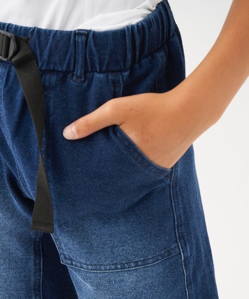 RUSTY(ラスティ)の「【RUSTY/ラスティー】キッズカットデニムショーツ(その他パンツ・キッズ・インディゴブルー/ブルー・130/140/150/160)」の3枚目の写真