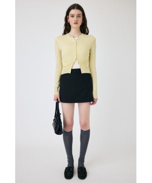 MOUSSY(マウジー)の「WRAP DETAIL ショートパンツ(その他パンツ・レディース・ブラック系その他/ライトカーキ/ダークグレー・1/2)」の16枚目の写真