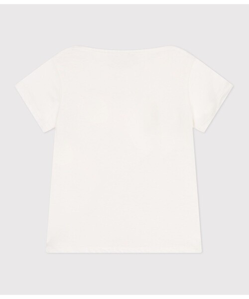 PETIT BATEAU（プチバトー）の「半袖Ｔシャツ（Tシャツ/カットソー・キッズ・オフホワイト・3YEAR/4YEAR/5YEAR）」の2枚目の写真