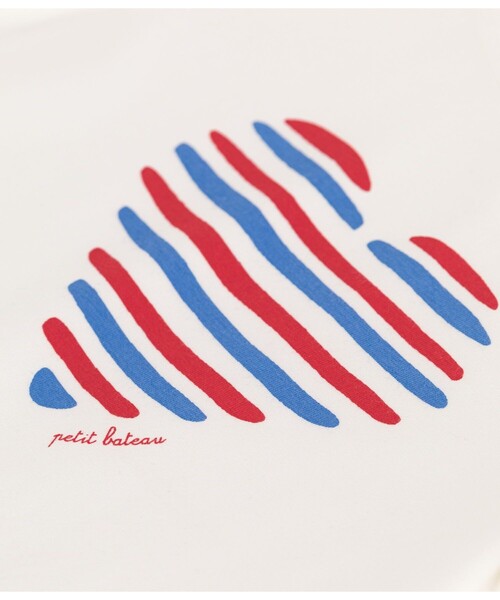 PETIT BATEAU（プチバトー）の「半袖Ｔシャツ（Tシャツ/カットソー・キッズ・オフホワイト・3YEAR/4YEAR/5YEAR）」の3枚目の写真