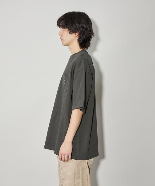 CITEN（シテン）の「＜CITEN＞プレーティングポケットT（Tシャツ/カットソー・メンズ・ネイビー/ダークグレー/ホワイト・L/M/S）」の11枚目の写真
