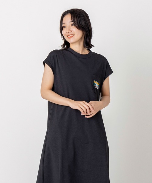 L.L.Bean(エルエルビーン)の「【JAPAN EDITION】サマー・スリーブレス・ドレス(ワンピース・レディース・タン/ブラック系・MEDIUM)」の6枚目の写真