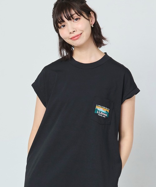 L.L.Bean(エルエルビーン)の「【JAPAN EDITION】サマー・スリーブレス・ドレス(ワンピース・レディース・タン/ブラック系・MEDIUM)」の9枚目の写真