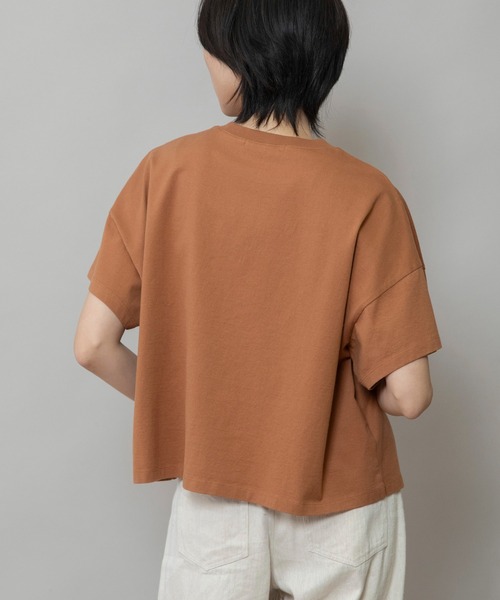 Munich（ミューニック）の「レオパードプリントTシャツ（Tシャツ/カットソー・レディース・ライトグリーン/ブラウン/ブラック/ホワイト・FREE）」の18枚目の写真