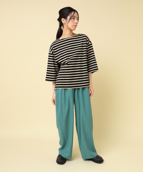 RNA-N(アールエヌエーエヌ)の「R4323 レーヨンギャザーパンツ(その他パンツ・レディース・ピンク/グリーン/キナリ/ブラック・FREE)」の13枚目の写真