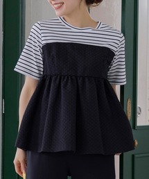 tシャツ 「SONO/ソーノ」ソフトタッチクルーネックプリマプルオーバー レディース Sono（ソーノ）の「【SONO/ソーノ】ソフトタッチクルーネック