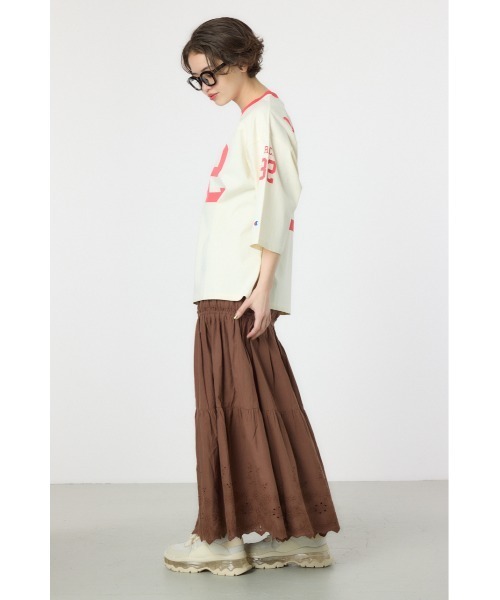 RODEO CROWNS WIDE BOWL（ロデオクラウンズワイドボウル）の「クリアソール ボリュームスニーカー（スニーカー・レディース・マルチ/オフホワイト/ブラック・LARGE/MEDIUM）」の7枚目の写真