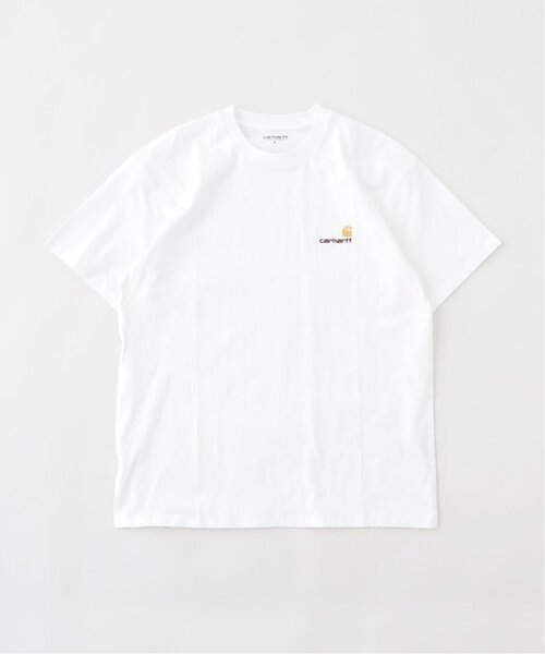 JOINT WORKS（ジョイントワークス）の「Carhartt / カーハートダブルアイピー S/S AMERICAN SCRIPT T-SHIRT（Tシャツ/カットソー・メンズ・グレー/ホワイト/ブラック/ブルー/グリーン・SMALL/MEDIUM/LARGE）」の7枚目の写真